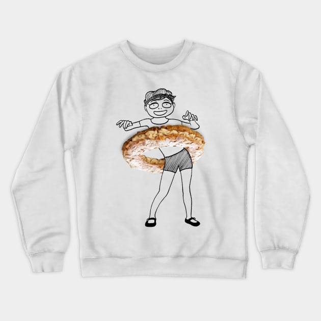 Paris brest - hula-hoop Crewneck Sweatshirt by MassimoFenati